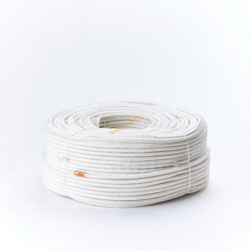 Picture of Polyamide 6mm 24 braided 100m rope White