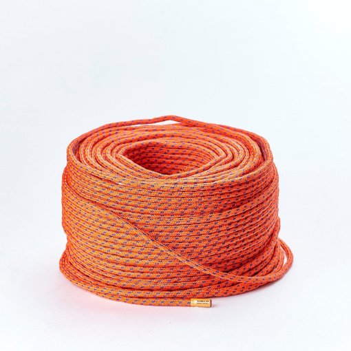 Picture of Polyamide 6mm 24 braids 100m rope Orange - Blue